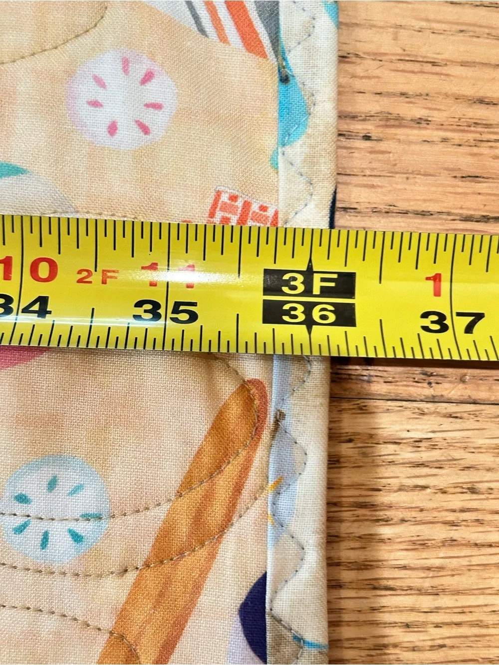 Handmade Quilt Throw Swimsuit Whimsical Summer 61”x36”‎